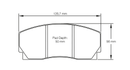 Pagid Brake Pad Set E1269 RSH42-2