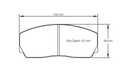 Pagid Brake Pad Set E1270 RST3-2
