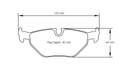 Pagid Brake Pad Set E1285 RS42-2