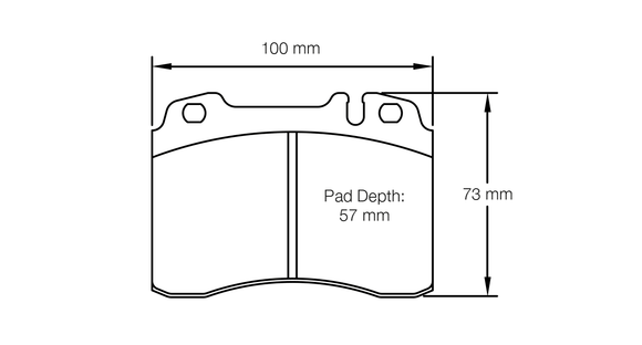 Pagid Brake Pad Set E1291 RSH29E