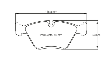 Pagid Brake Pad Set E1295 RSL1 - 0