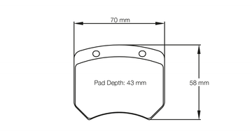 Pagid Brake Pad Set E1363 RSH42 - 0