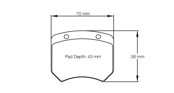 Pagid Brake Pad Set E1363 RST4