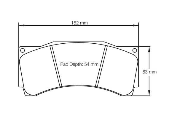 Pagid Brake Pad Set E1539 RSL29