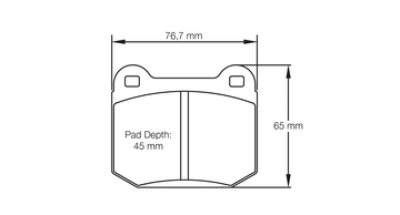Pagid Brake Pad Set E1587 RSL29 - 0
