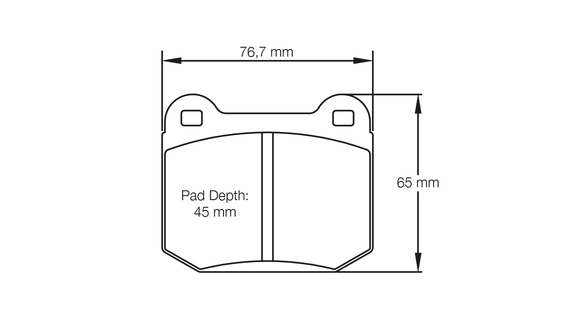 Pagid Brake Pad Set E1587 RSL29
