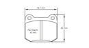 Pagid Brake Pad Set E1587 RST3-2