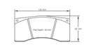 Pagid Brake Pad Set E1595 RST4-2