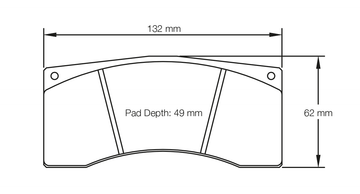 Pagid Brake Pad Set E1674 RS44 - 0