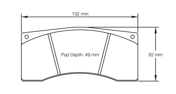 Pagid Brake Pad Set E1674 RST1