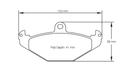 Pagid Brake Pad Set E1682 RS42-2