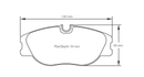 Pagid Brake Pad Set E1702 RS42-2