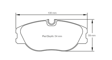Pagid Brake Pad Set E1702 RSL29 - 0
