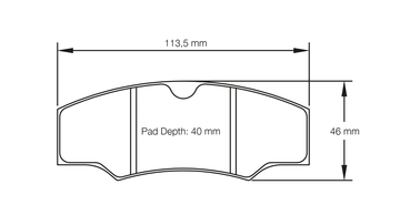 Pagid Brake Pad Set E1749 RSL29 - 0
