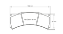 Pagid Brake Pad Set E1813 RSL19-2