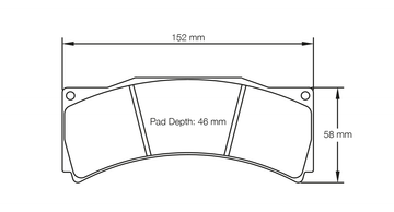 Pagid Brake Pad Set E1813 RSL19 - 0