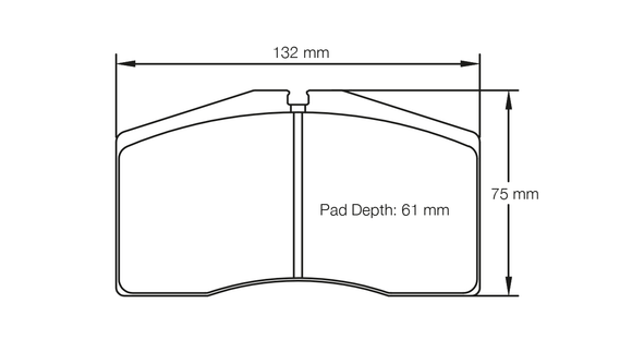 Pagid Brake Pad Set E1842 RSL29