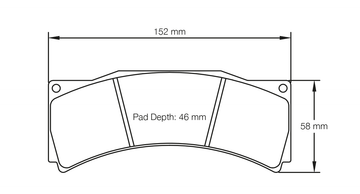Pagid Brake Pad Set E1852 RS14 - 0