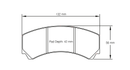 Pagid Brake Pad Set E2126 RSL1-2