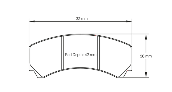 Pagid Brake Pad Set E2126 RSL1