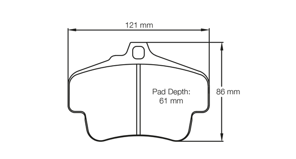 Pagid Brake Pad Set E2405 RST3