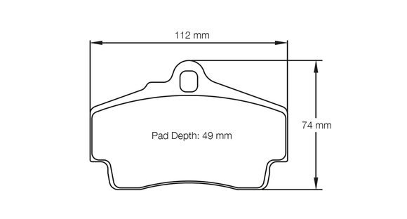 Pagid Brake Pad Set E2406 RST3