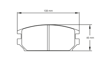 Pagid Brake Pad Set E2445 RS42 - 0