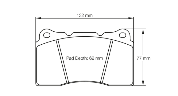 Pagid Brake Pad Set E2487 RST3