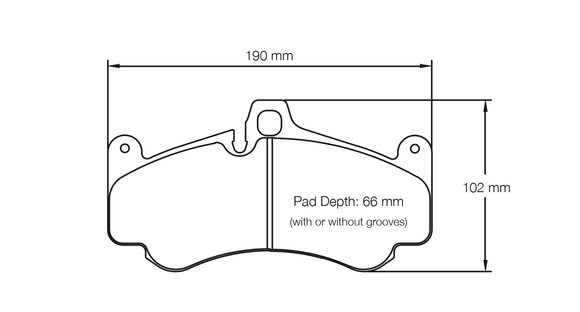 Pagid Brake Pad Set E2707 RS14