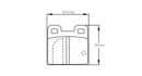 Pagid Brake Pad Set E4122 RSH42-2