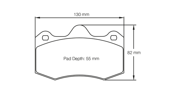 Pagid Brake Pad Set E4345 RSL29