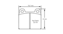 Pagid Brake Pad Set E4501 RSH42-2
