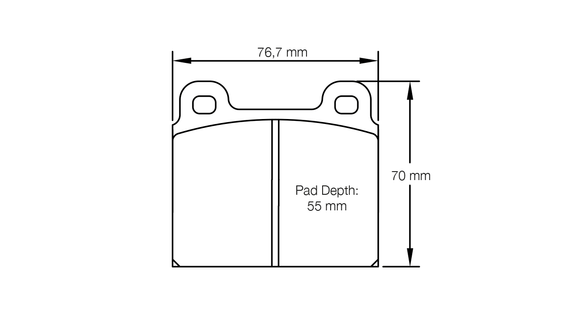 Pagid Brake Pad Set E4503 RSH29E