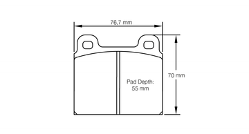 Pagid Brake Pad Set E4503 RSH42 - 0