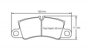 Pagid Brake Pad Set E4581 RSC1 - 0