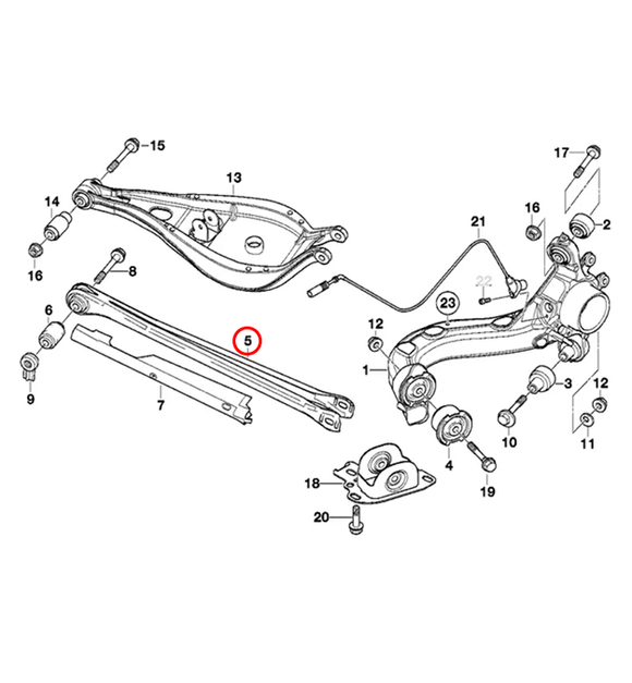 CMP 8693740044482 image 3 of 3: E36/E46 Rear Lower Camber Arms