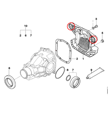 CMP 8403484115138 image 1 of 1: E36 & E46(M3) Solid Rear Differential Bushings