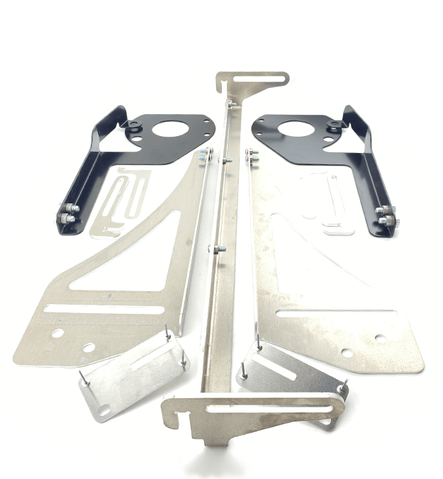 E46 Non-M Front Splitter Chassis Mounts - 0