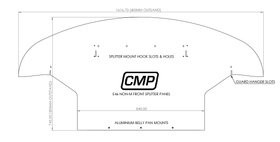 E46 Front Splitter Panel CAD File - MODE Auto Concepts