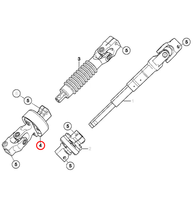 E36 Solid Steering Coupler – RHD