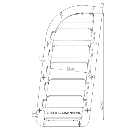 E46 Hood Vents - Small - MODE Auto Concepts