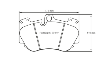 Pagid Brake Pad Set E4907 RSC1 - 0