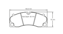 Pagid Brake Pad Set E4908 RSL29-2