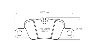 Pagid Brake Pad Set E4909 RSL29 - 0
