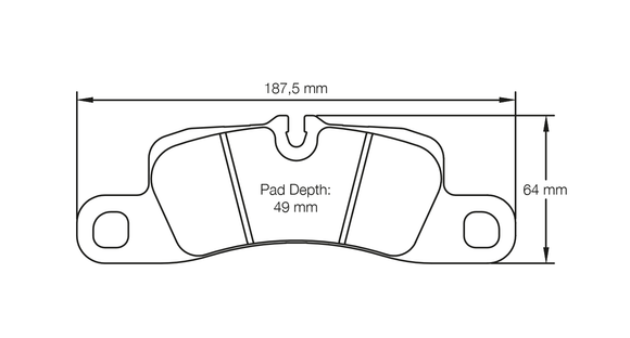 Pagid Brake Pad Set E4918 RSL29