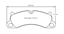 Pagid Brake Pad Set E4922 RST1-2