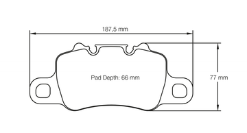 Pagid Brake Pad Set E4925 RSC1 - 0