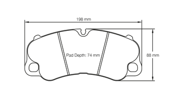Pagid Brake Pad Set E4927 RSL29 - 0