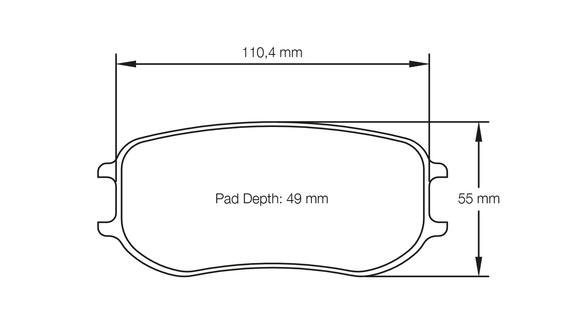 Pagid Brake Pad Set E4929 RST3