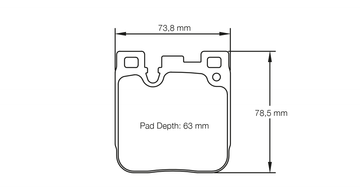 Pagid Brake Pad Set E4933 RSL29 - 0